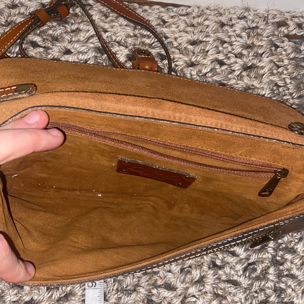 Patricia Nash Floral Leather Crossbody bag - Picture 9 of 14